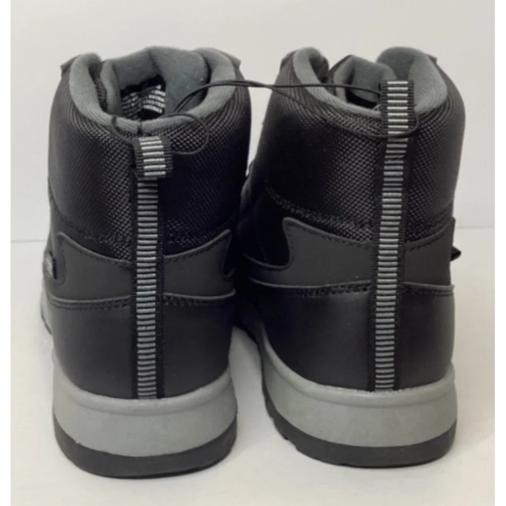 Weatherproof  Memory Foam Laceup Hiking Boot Black Men's Size 8 New